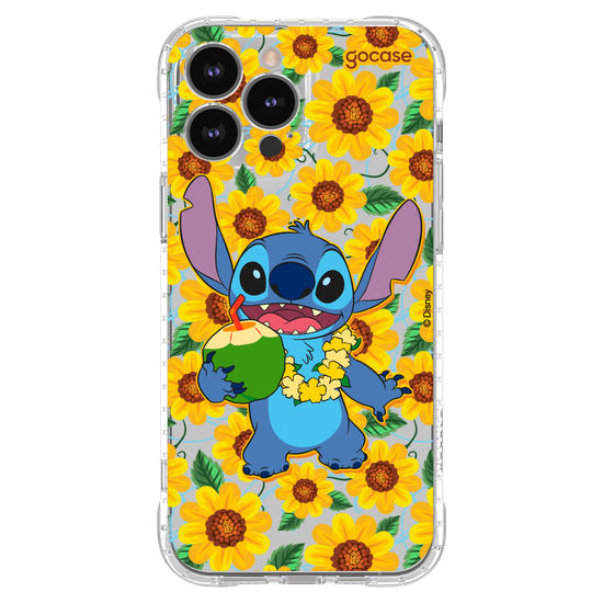 Capinha para celular Lilo & Stitch - Girassóis