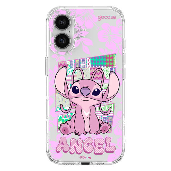 Capinha para celular Lilo & Stitch - Angel Tropical Frames