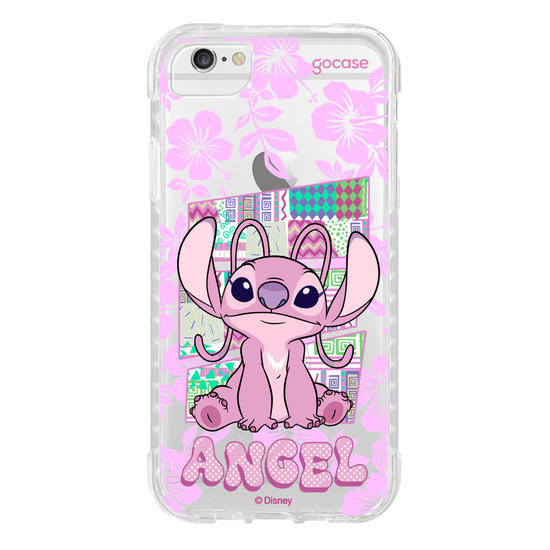 Capinha para celular Lilo & Stitch - Angel Tropical Frames