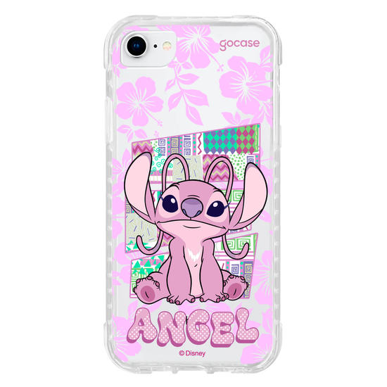 Capinha para celular Lilo & Stitch - Angel Tropical Frames