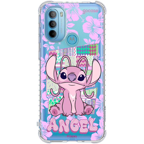 Capinha para celular Lilo & Stitch - Angel Tropical Frames