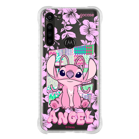 Capinha para celular Lilo & Stitch - Angel Tropical Frames