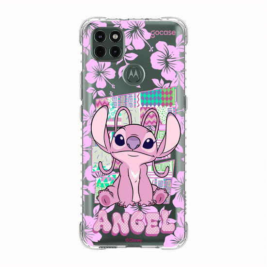 Capinha para celular Lilo & Stitch - Angel Tropical Frames