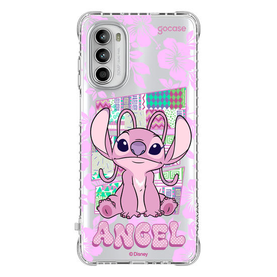 Capinha para celular Lilo & Stitch - Angel Tropical Frames