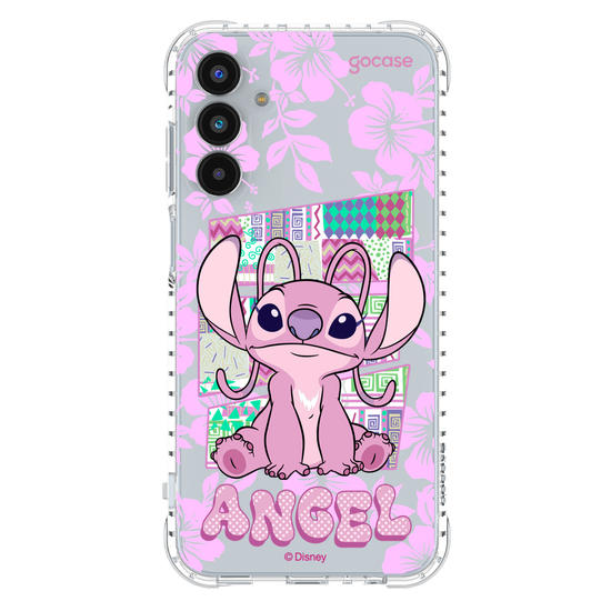 Capinha para celular Lilo & Stitch - Angel Tropical Frames