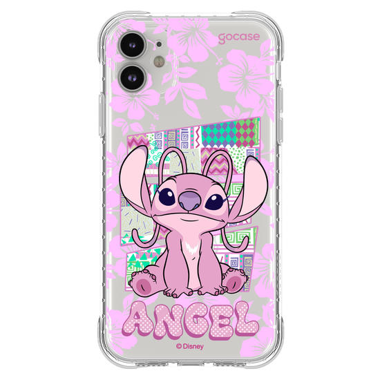 Capinha para celular Lilo & Stitch - Angel Tropical Frames