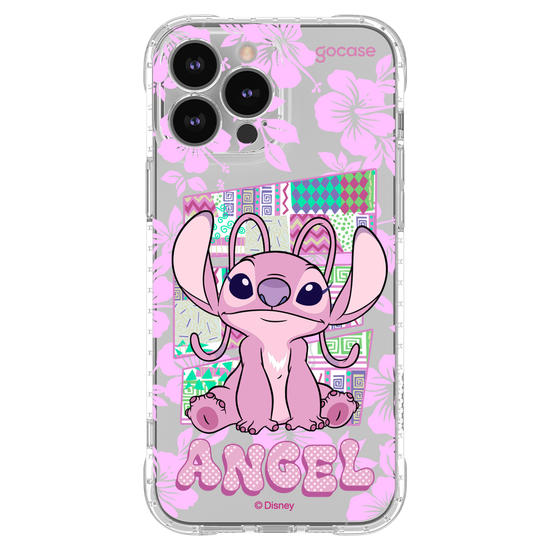 Capinha para celular Lilo & Stitch - Angel Tropical Frames