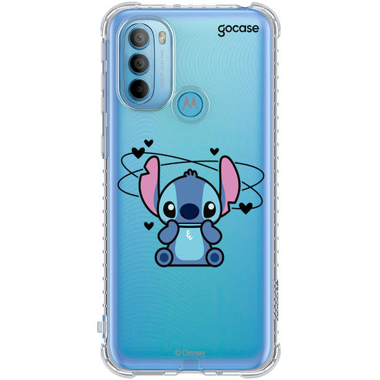 Capinha para celular Lilo & Stitch - Stitch Orbit Hearts