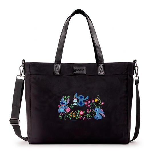 Tote Daily - Stitch Ramos de Flores