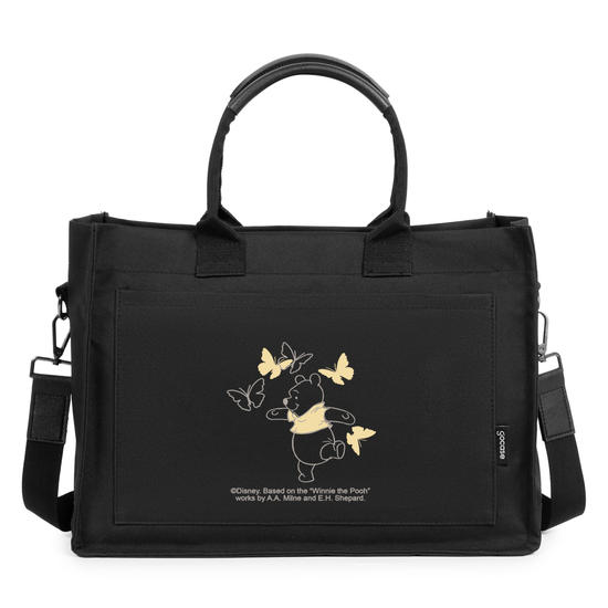 Tote Mini -  Ursinho Pooh - Borboletas e inicial