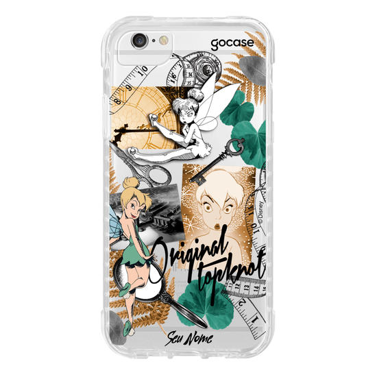 Capinha para celular Tinker Bell - Colagem