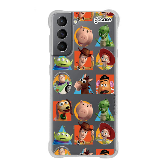 Capinha para celular Disney - Toy Story - Mosaico 