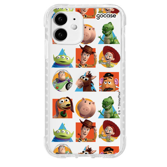 Capinha para celular Disney - Toy Story - Mosaico 