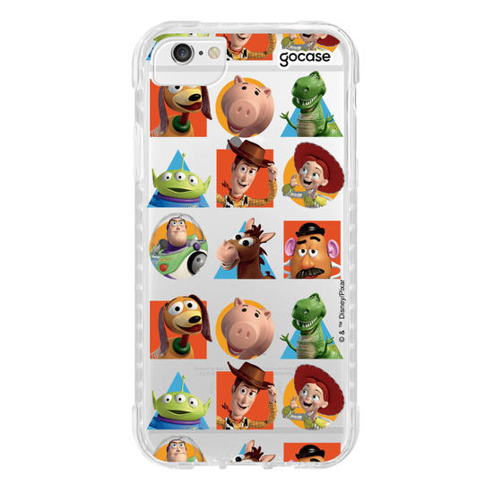 Capinha para celular Disney - Toy Story - Mosaico 
