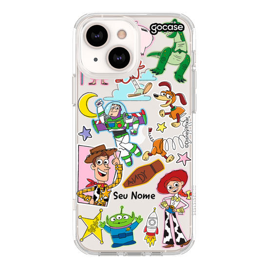 Capinha para celular Disney - Toy Story - Stickers