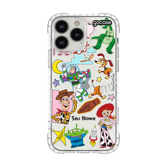 Capinha para celular Disney - Toy Story - Stickers