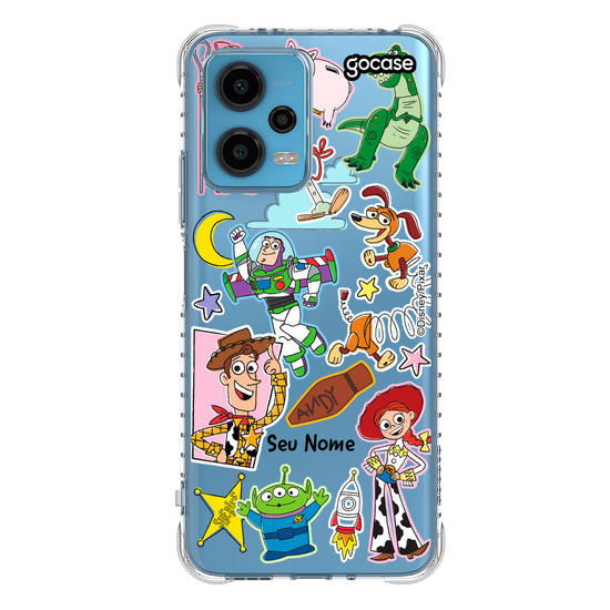 Capinha para celular Disney - Toy Story - Stickers