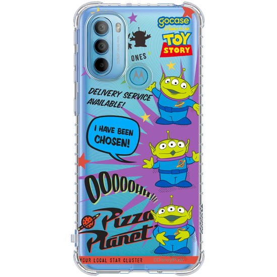 Capinha para celular Toy Story - Pizza Planet Delivery Service