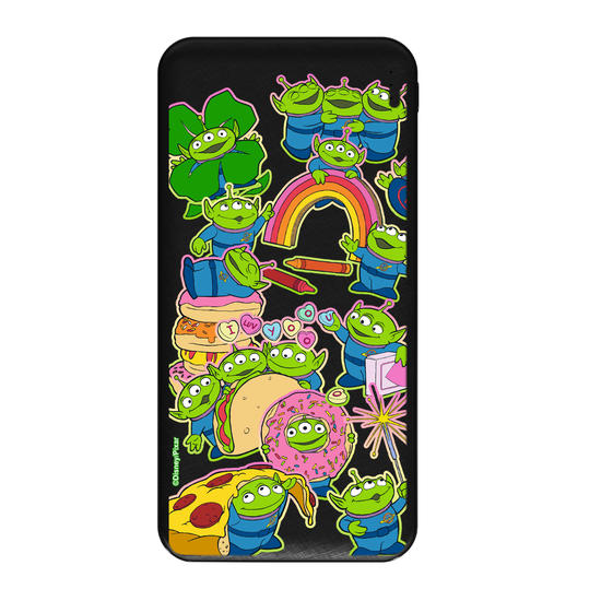 Carregador Portátil Fast Charge - Toy Story - Aliens Stickers