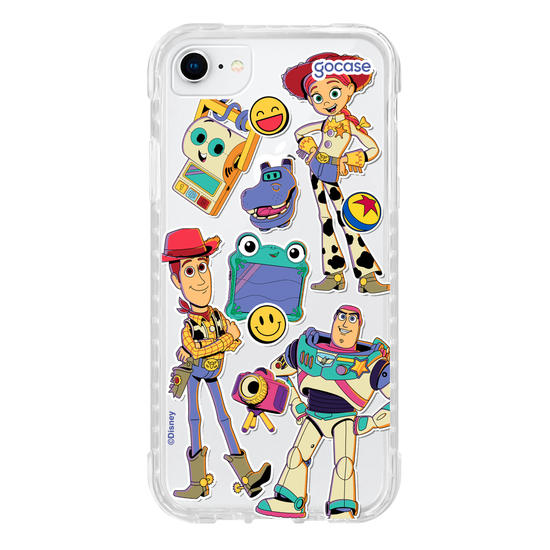 Capinha para celular  Toy Story - Stickers Coloridos