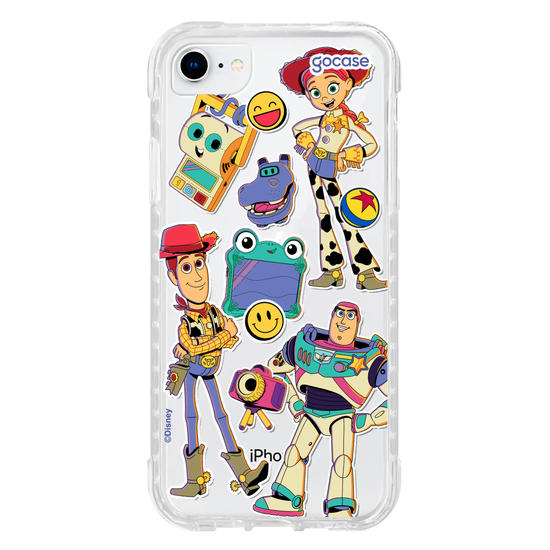 Capinha para celular  Toy Story - Stickers Coloridos