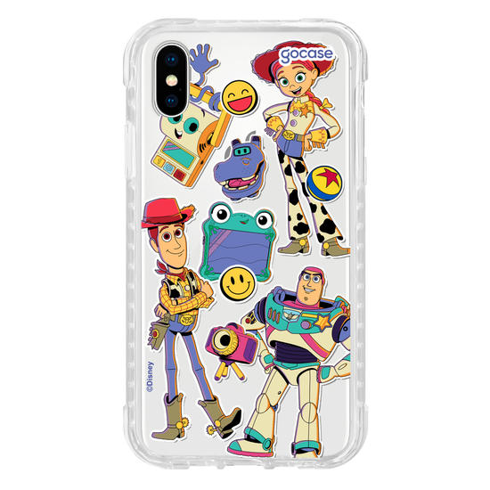 Capinha para celular  Toy Story - Stickers Coloridos