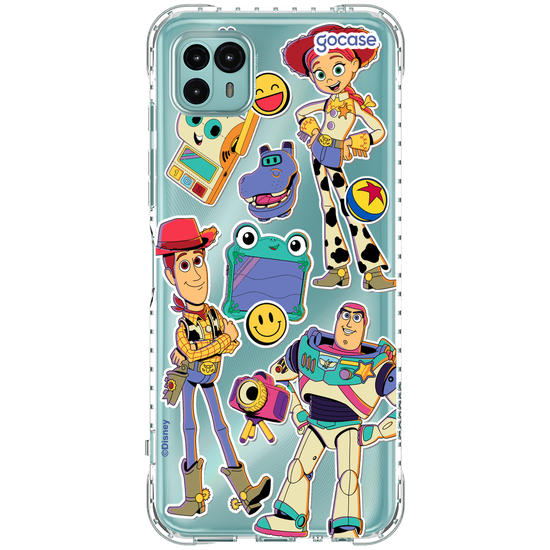 Capinha para celular  Toy Story - Stickers Coloridos