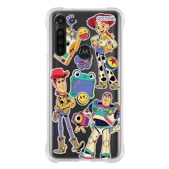 Capinha para celular  Toy Story - Stickers Coloridos