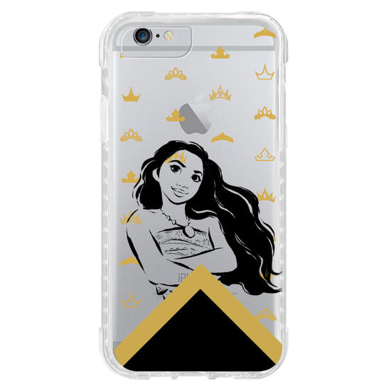Capinha para celular Moana Dourado Elegante