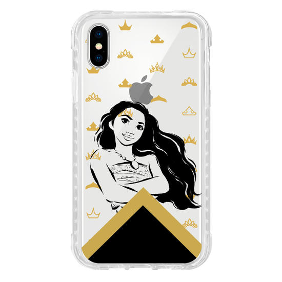 Capinha para celular Moana Dourado Elegante