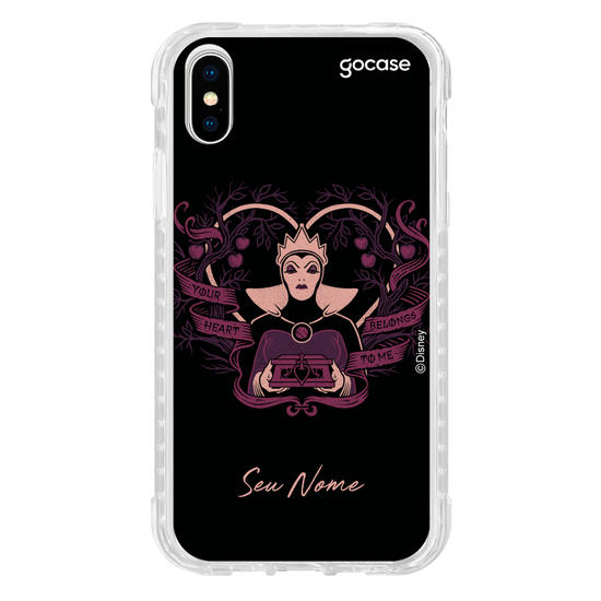 Capinha para celular Disney - Vilões - Rainha Má - Your Heart