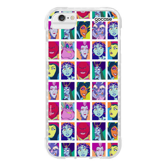 Capinha para celular Disney - Vilões - Colors