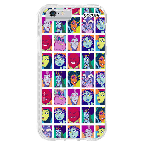 Capinha para celular Disney - Vilões - Colors