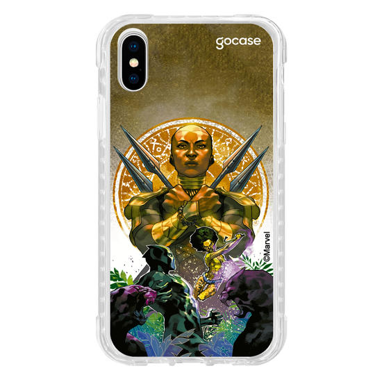 Capinha para celular Pantera Negra - Protetora de Wakanda