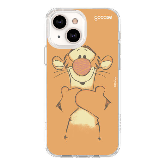 Capinha para celular Ursinho Pooh - Tigrão