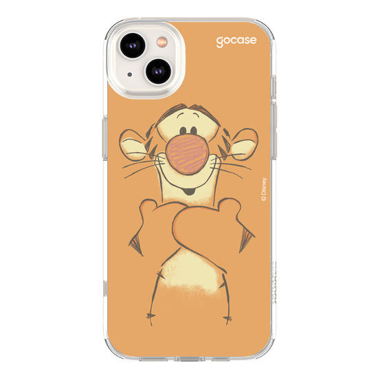 Capinha para celular Ursinho Pooh - Tigrão