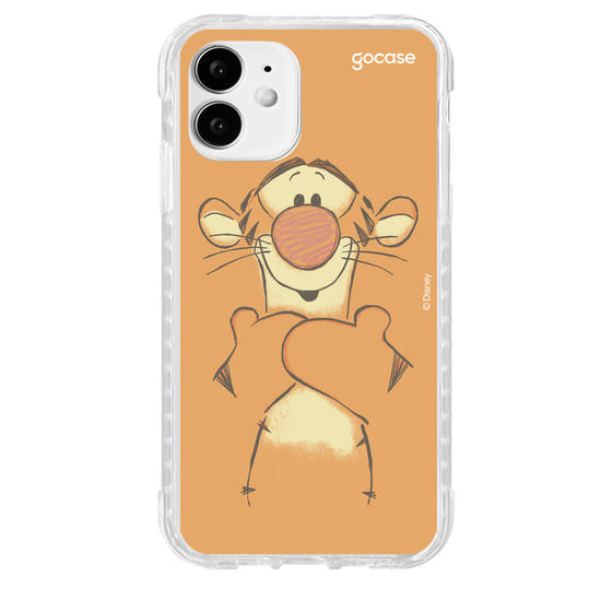 Capinha para celular Ursinho Pooh - Tigrão