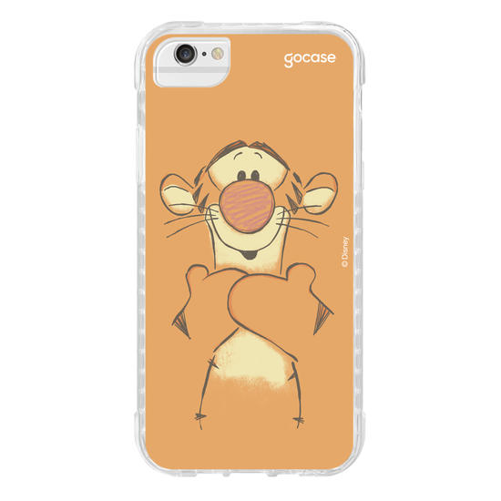 Capinha para celular Ursinho Pooh - Tigrão