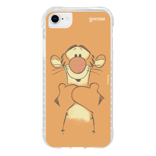 Capinha para celular Ursinho Pooh - Tigrão
