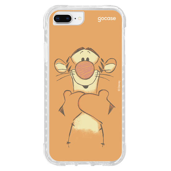 Capinha para celular Ursinho Pooh - Tigrão