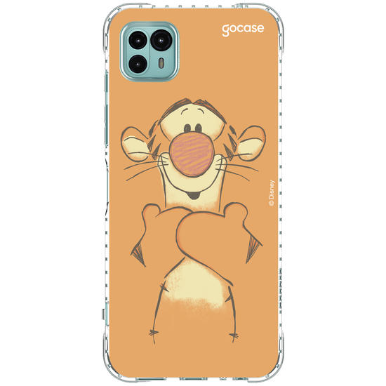 Capinha para celular Ursinho Pooh - Tigrão