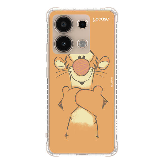 Capinha para celular Ursinho Pooh - Tigrão