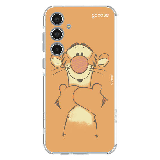 Capinha para celular Ursinho Pooh - Tigrão