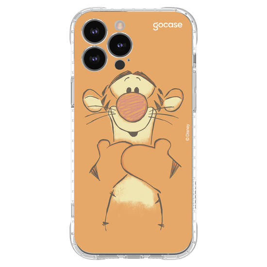 Capinha para celular Ursinho Pooh - Tigrão