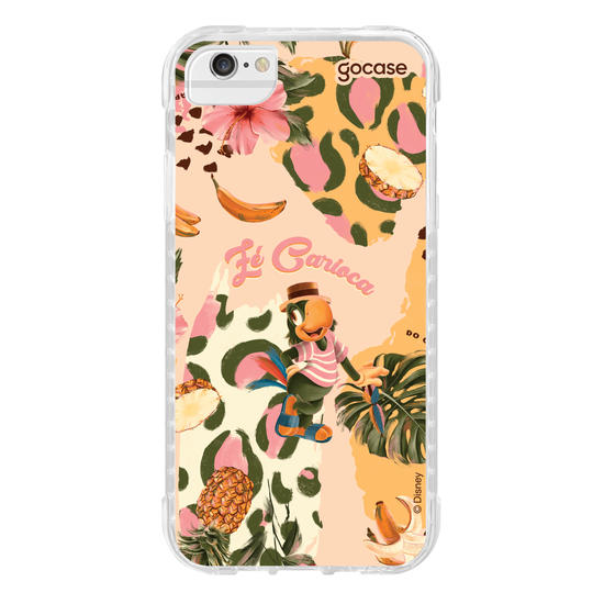 Capinha para celular Disney - Zé Carioca - Animal Print