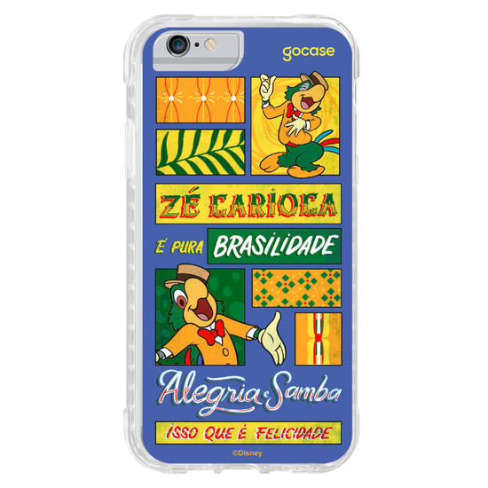 Capinha para celular  Zé Carioca - Alegria e Samba