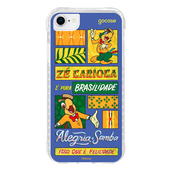 Capinha para celular  Zé Carioca - Alegria e Samba