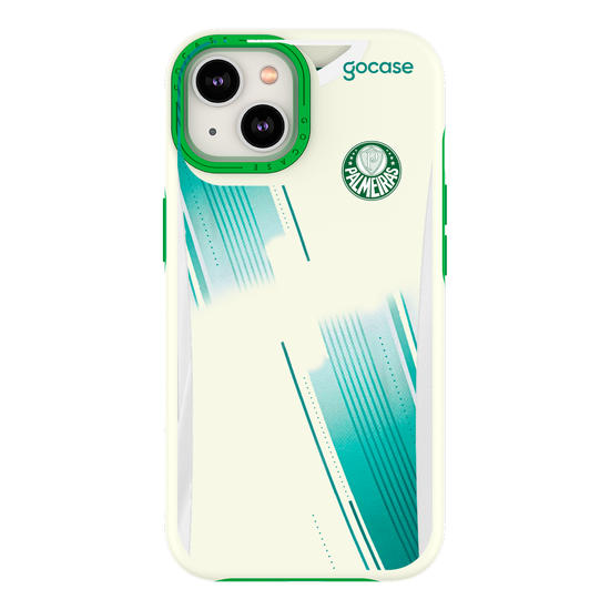 Capinha para celular Duo Verde e Branca - Palmeiras - Uniforme 2 2023