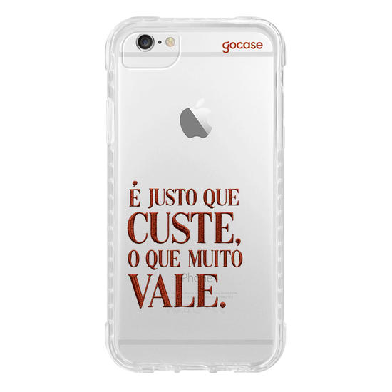 Capinha para celular  É justo que custe o que muito vale