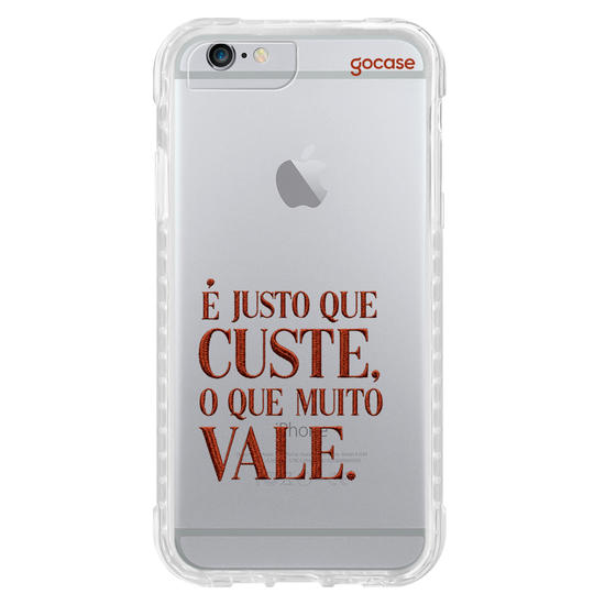 Capinha para celular  É justo que custe o que muito vale